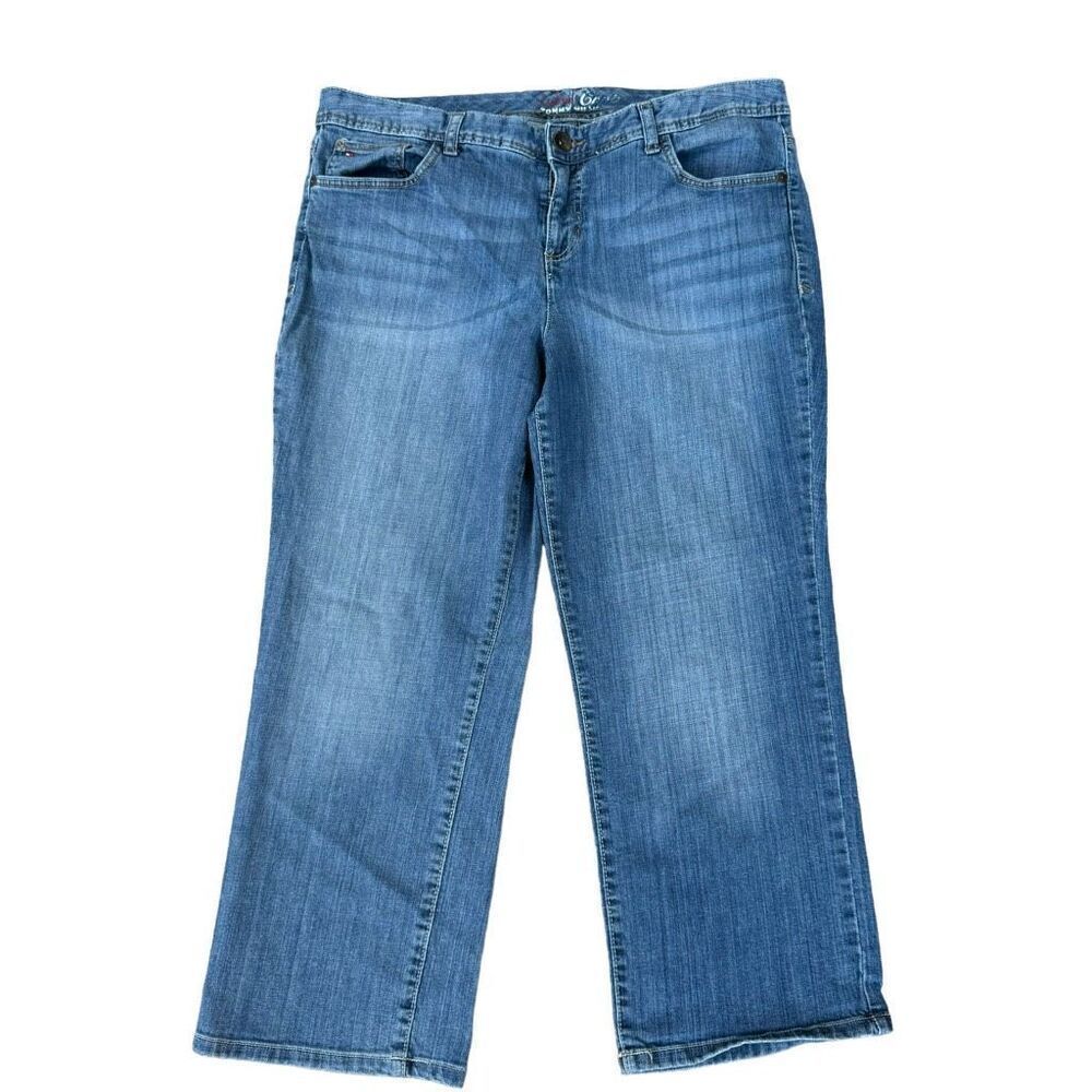 Tommy Hilfiger Spirit crop womens jeans size 16